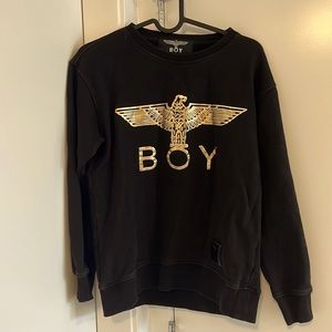 Boy London Cotton Black Sweatshirt Women S